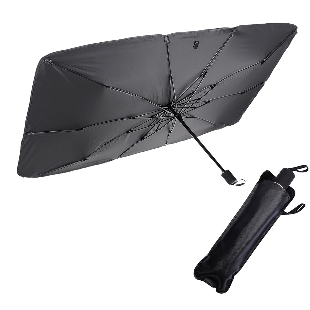 Premium Car Windshield Sun Shade Umbrella – Foldable UV Reflector & Heat Insulation Cover