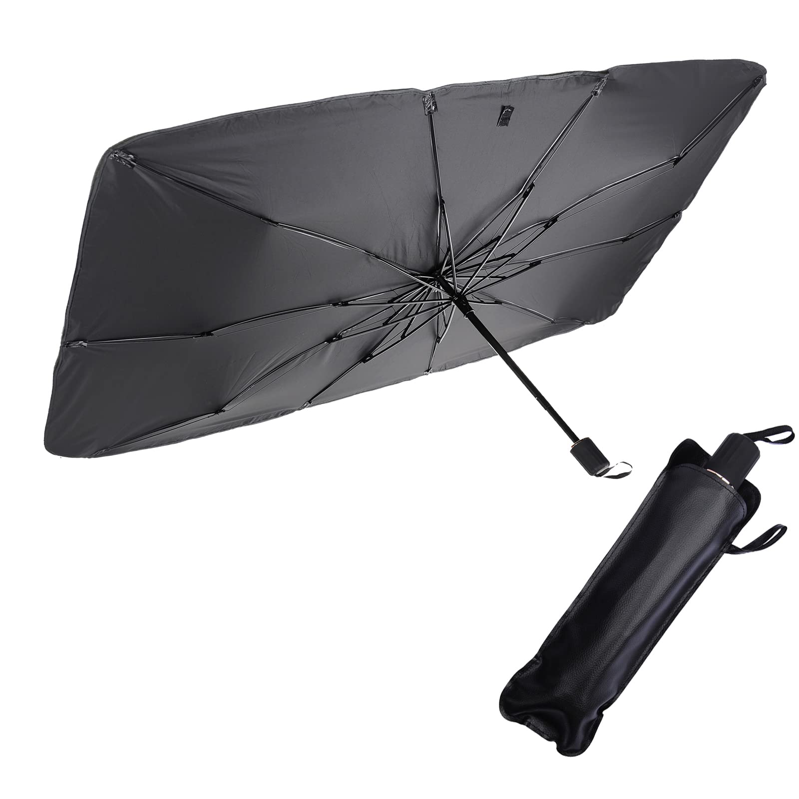 Premium Car Windshield Sun Shade Umbrella – Foldable UV Reflector & Heat Insulation Cover