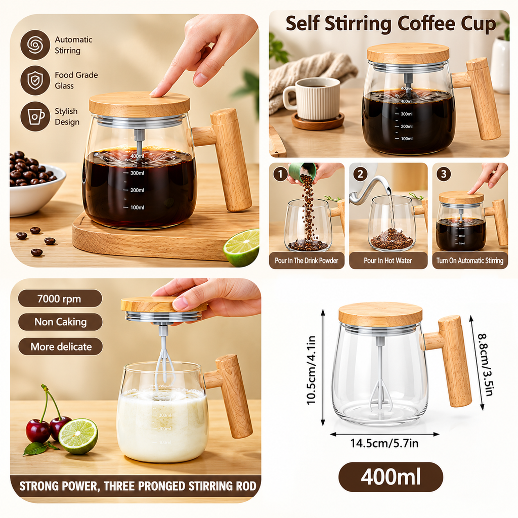 Rechargeable Mixing Mug