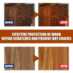 Scratch repair wax