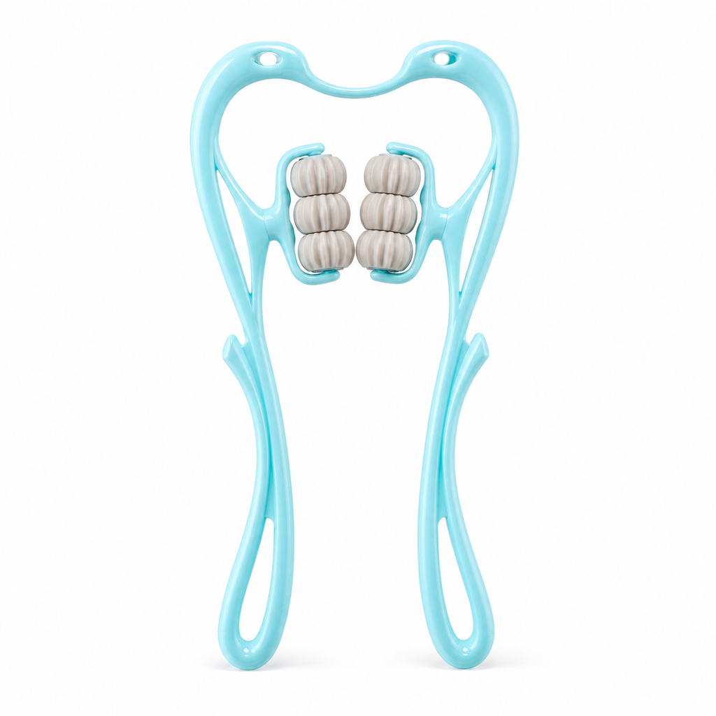 6-Wheel Pressure Point Neck Massager