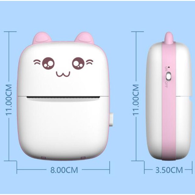 Mini Portable Pocket Thermal Printer – Wireless & Compact