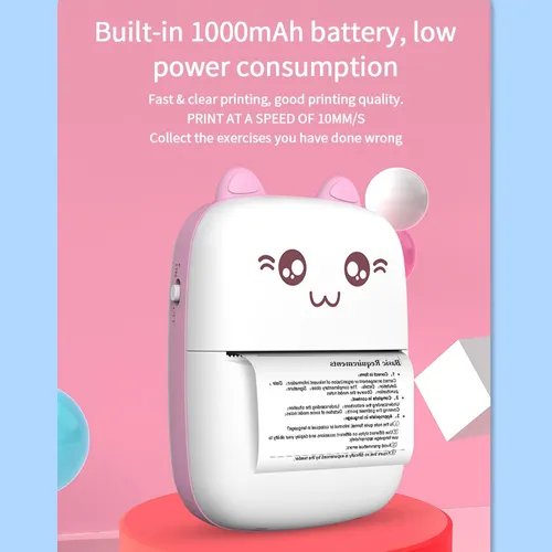 Mini Portable Pocket Thermal Printer – Wireless & Compact