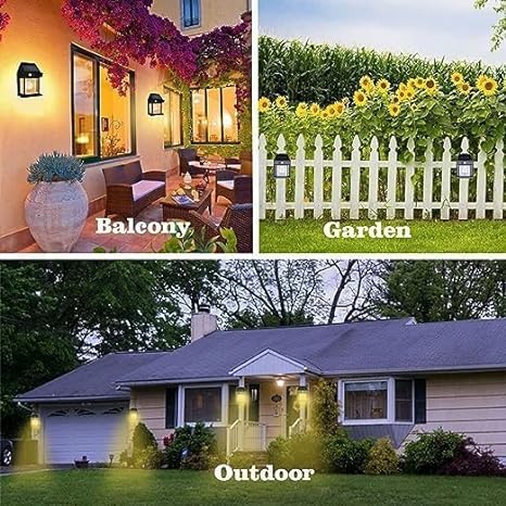 Solar Motion Sensor Outdoor Wall Light
