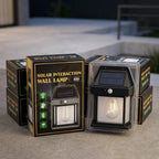 Solar Motion Sensor Outdoor Wall Light