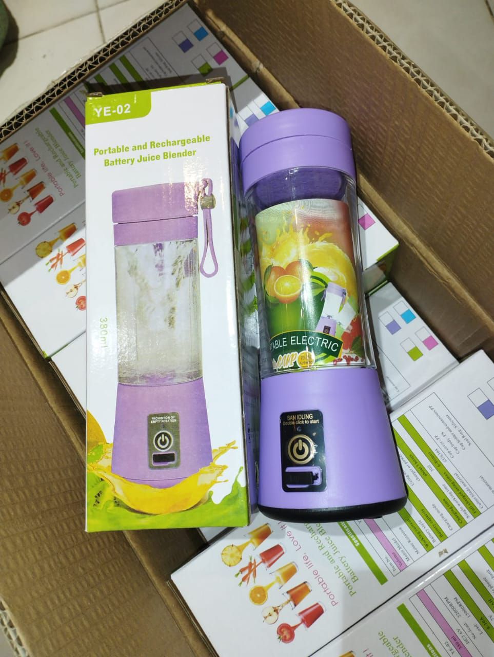 BlendGo™ 6-Blade Portable USB Juicer Blender