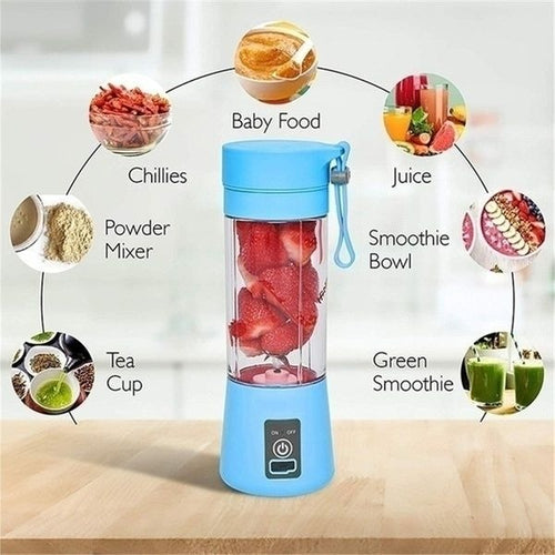 BlendGo™ 6-Blade Portable USB Juicer Blender