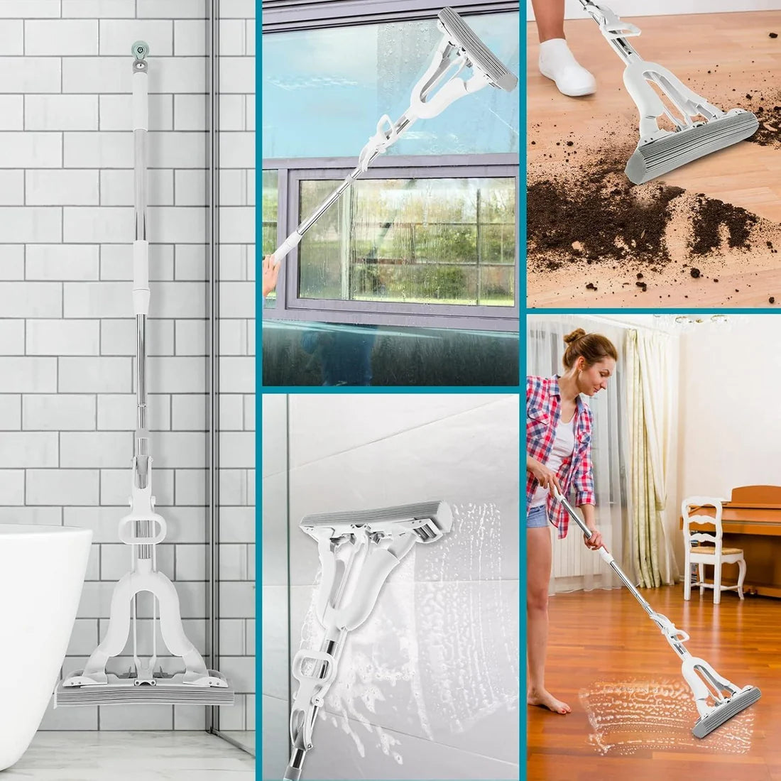 Adjustable Squeeze mop