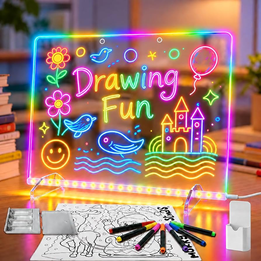 Colorful LED Writing Board