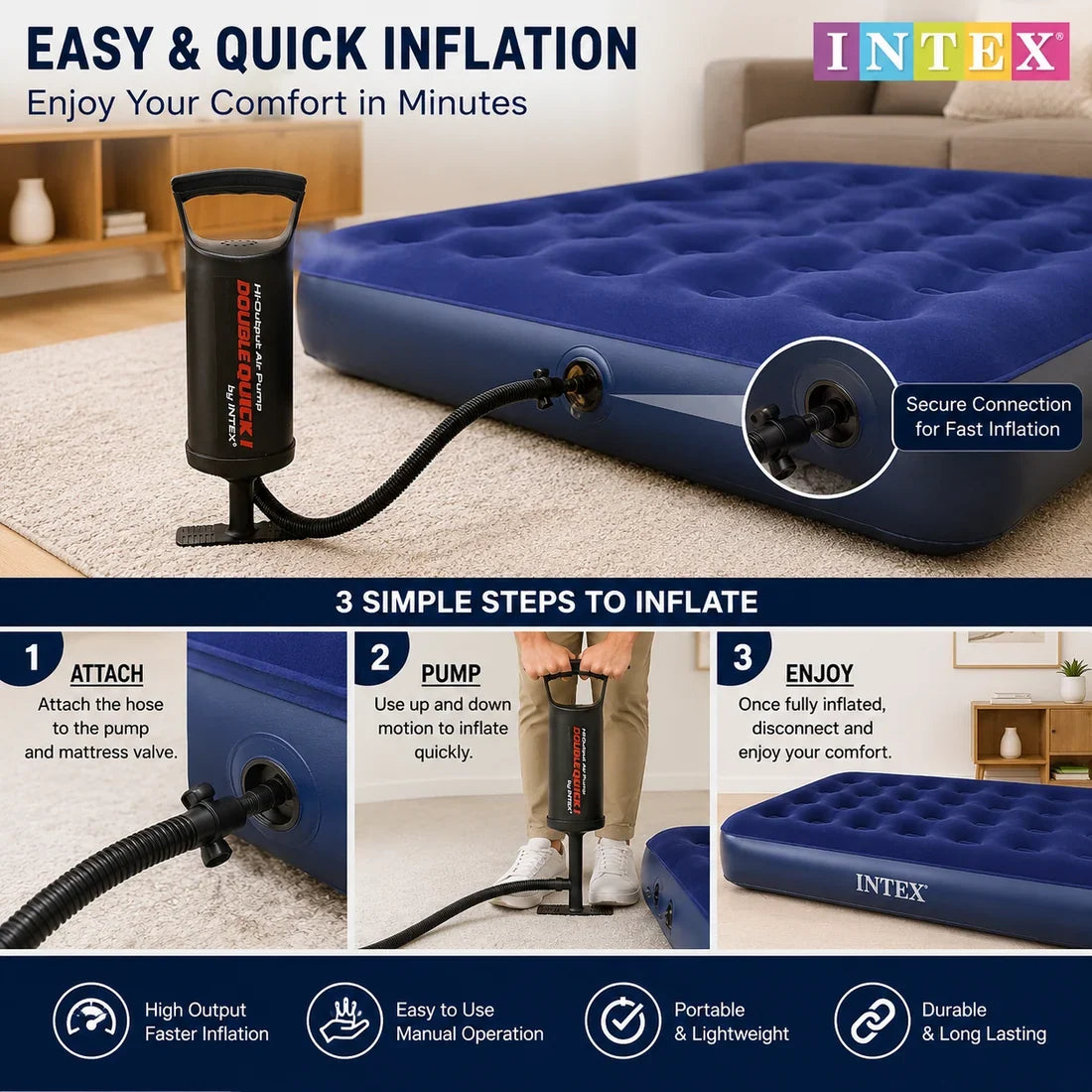 Double Action Hand Pump