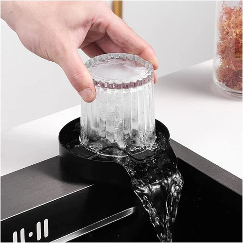 Glass Cup Washer Sink