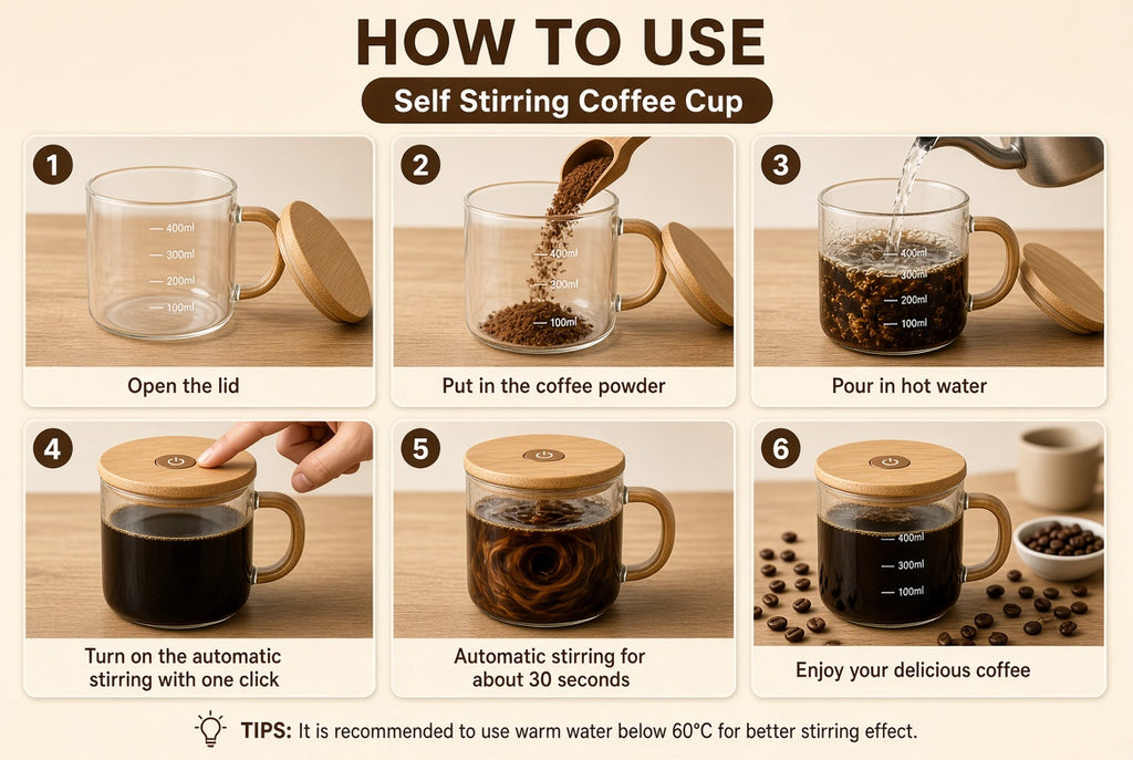 Rechargeable Mixing Mug