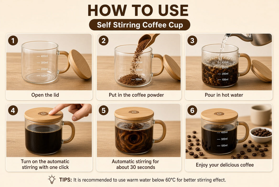 Rechargeable Mixing Mug